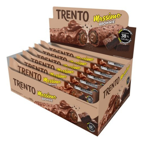 Chocolate Trento Massimo Nuts X16 Unidades 