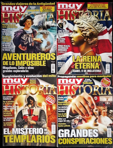 14 Muy Interesante Historia Coleccionables Numeradas Recient (Usado)