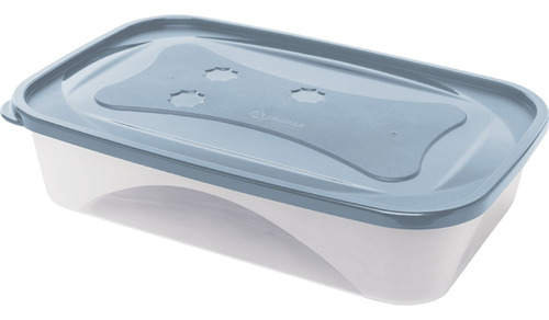 Pack 7 Taper Contenedores De Alimentos Rectangular Apilable