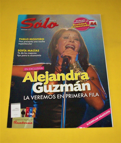 Alejandra Guzman Revista Solo 2013 Aaron Diaz Pepe Aguilar 