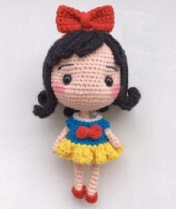 Patrones Princesas Y Blancanieves Amigurumi Crochetx2 +2reg.