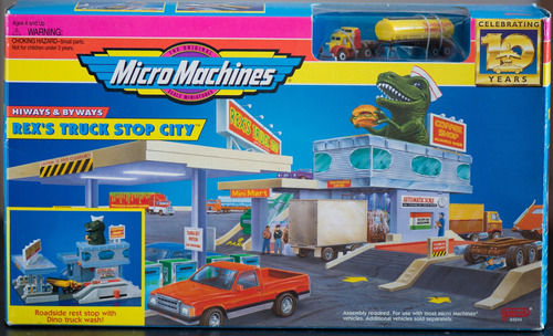 Micro Machines Rex`s Truck Stop City