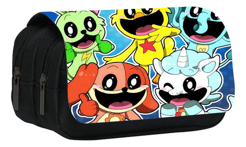 Estuche De Lápices De Doble Capa For Estudiantes De Smiling