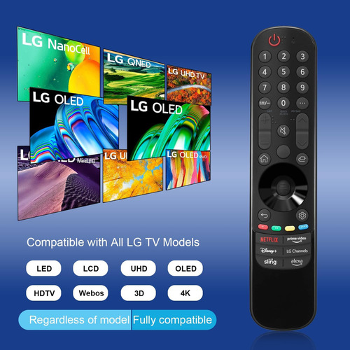 Nuevo Reemplazo De Mage Magic Remote Mr23ga Para LG Magic Re