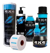 Comprar Combo Barber 4x4 Barberia Accesorios  Kit De Afeitado
