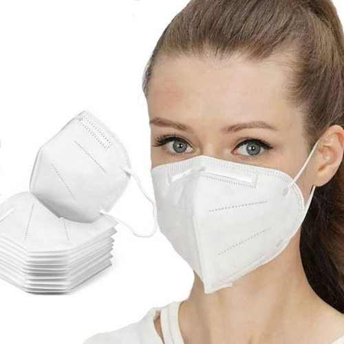 Cubrebocas Mascarilla Kn95 Certificado Respirador 12 Piezas Color Blanco Diseño de la tela Lizo