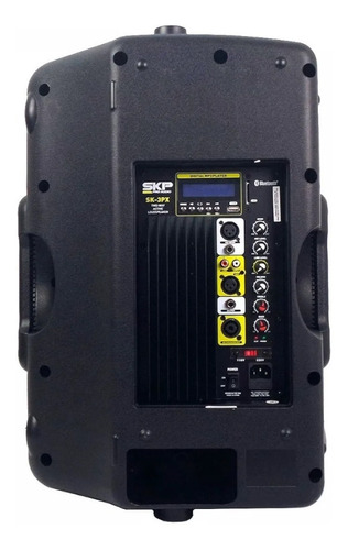 Imagem 2 de 5 de Caixa De Som Skp Ativa 12 200w Sk-3px Bluetooth Usb
