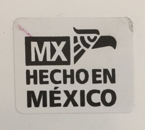 Imagen 1 de 1 de 1000 Etiquetas Autoadheribles Hecho En Mexico De 19x25mm