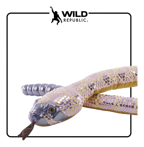 Peluches Wild Republic Serpiente Víbora De Cascabel Snake