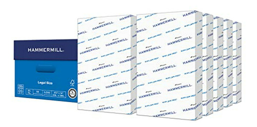 Papel Impresora Hammermill 20 Lb, 8.5 X 14 - 10 Ream (5