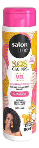 Salon Line Shampoo Sos Cachos Mel Cachos Intensos 300ml