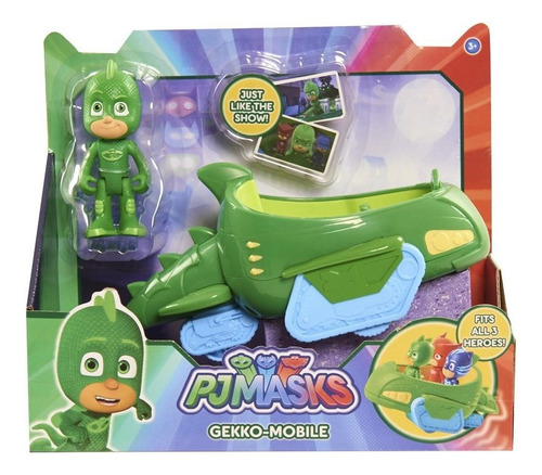 Solo Juega Pj Masks Vehicle Gekko Y Gekko-mobile