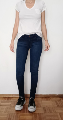 Wanama Denim - Jean Súper Skinny - Índigo 