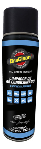 Limpa Ar Condicionado Higienizador Automotivo Spray  300ml 