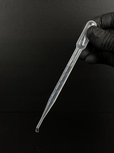 Pipeta Pasteur De Plástico De 3 Ml: 100 Unidades Para Labora