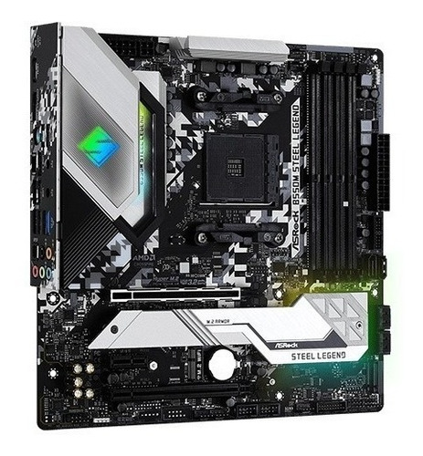 Placa Mãe Asrock Steel Legend B550m