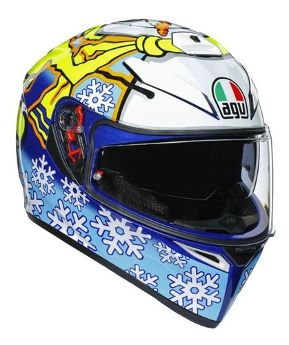 Agv K3 Sv Rossi Winter Test - Casco De Moto