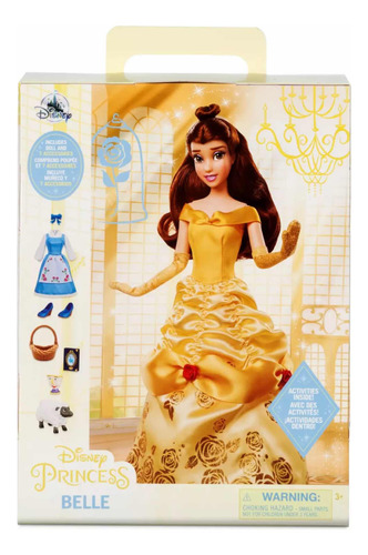 Bella Y La Bestia Set Muñeca Story Doll Disney Store