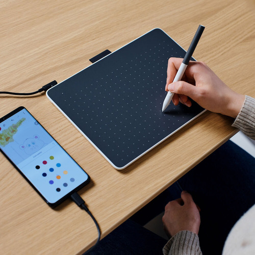 Tableta Gráfica Wacom One Pen Tablet Small, Usb/bluetooth