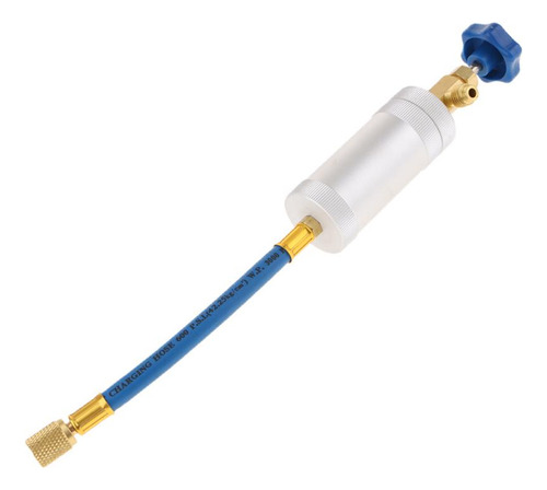 Auto R134a R12 Herramienta De Inyector De Aceite Y Tinte