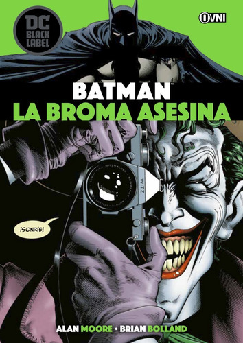 Imagen 1 de 6 de Cómic, Dc Black Label, Batman : La Broma Asesina Ovni Press