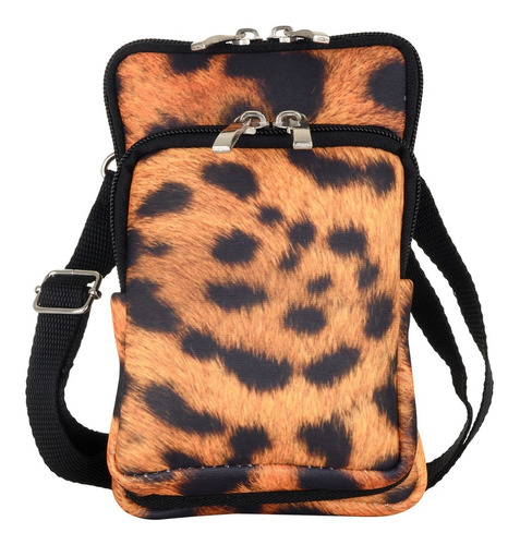 Morral Urbano Neoprene Impermeable Bandolera | Leopardo