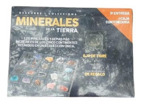 Revista Colección Minerales - N°3 - Ojo De Tigre + Caja Cont
