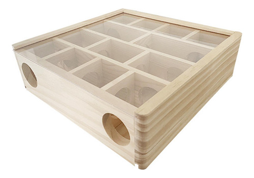 Laberinto De Madera De Juguete Para Hámster, Caja De