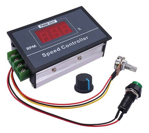 Controlador De Velocidad De Motor Pwm Dc Con Pantalla Digita