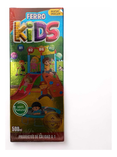 Jarabe Ferro Kids 500ml Naturcap - mL a $44