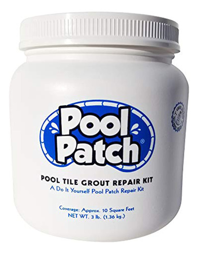 Pool Patch Kit De Reparacion De Lechada Para Azulejos Blanco