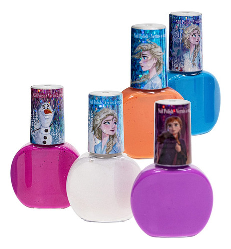 Esmaltes Para Niñas Frozen X18 Color