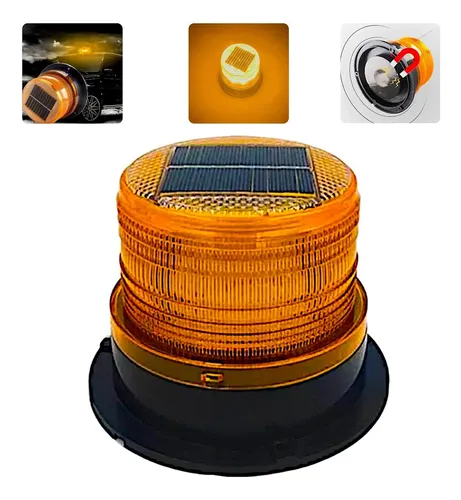 comprar Giroflex Laranja Led Strobo Piscante Solar Trator Batedor