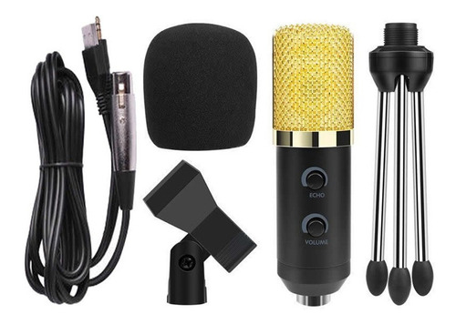 Micrófono Condensador Bm800e+ Cardioide Usb Xlr