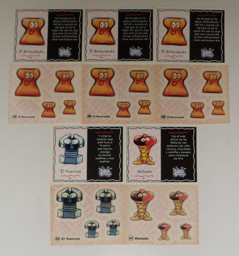 Hielo Locos Coca Cola Coleccion Stickers Y Tarjetas (6agc)