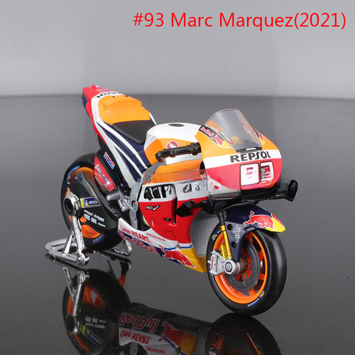 Ducati Yamaha Honda Gp 2023 Escala 1:18 Rojo Cow43