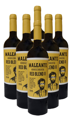 Vino Maleante Red Blend 750ml Caja X6- Gobar®