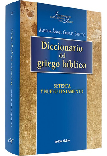 Libro Diccionario Griego Bíblico Setenta Y Nuevo Testamento