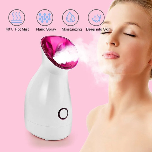 Imagen 4 de 5 de Vaporizador Facial Profesional Limpieza Poros Portatil Cara