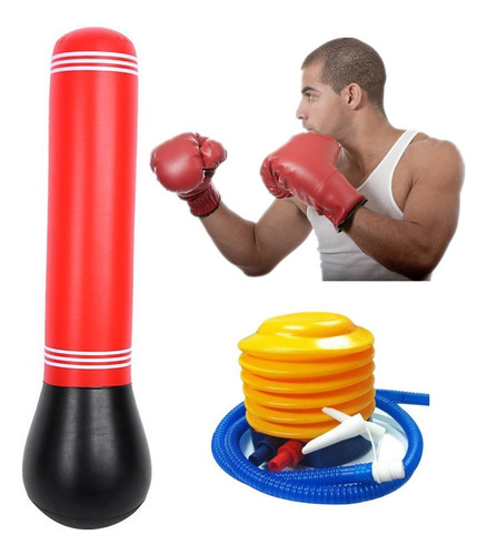 Boxeo Inflable Ideal Para Niño Adulto Practicar