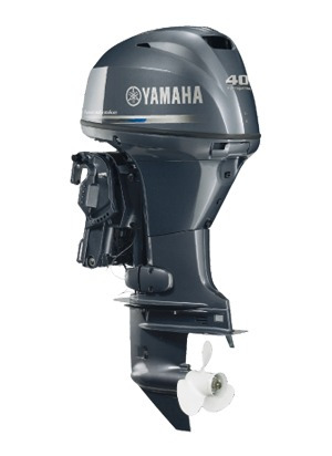 Imagem 1 de 3 de Motor De Popa Yamaha 40hp  -     F40fetl-4t