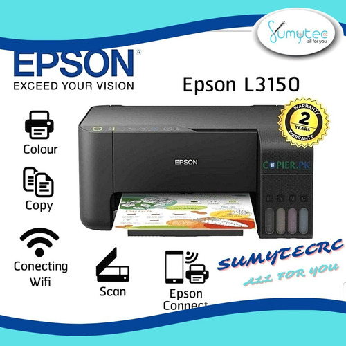 Impresora Epson L3150 Wifi Sistema Continuo De Fábrica