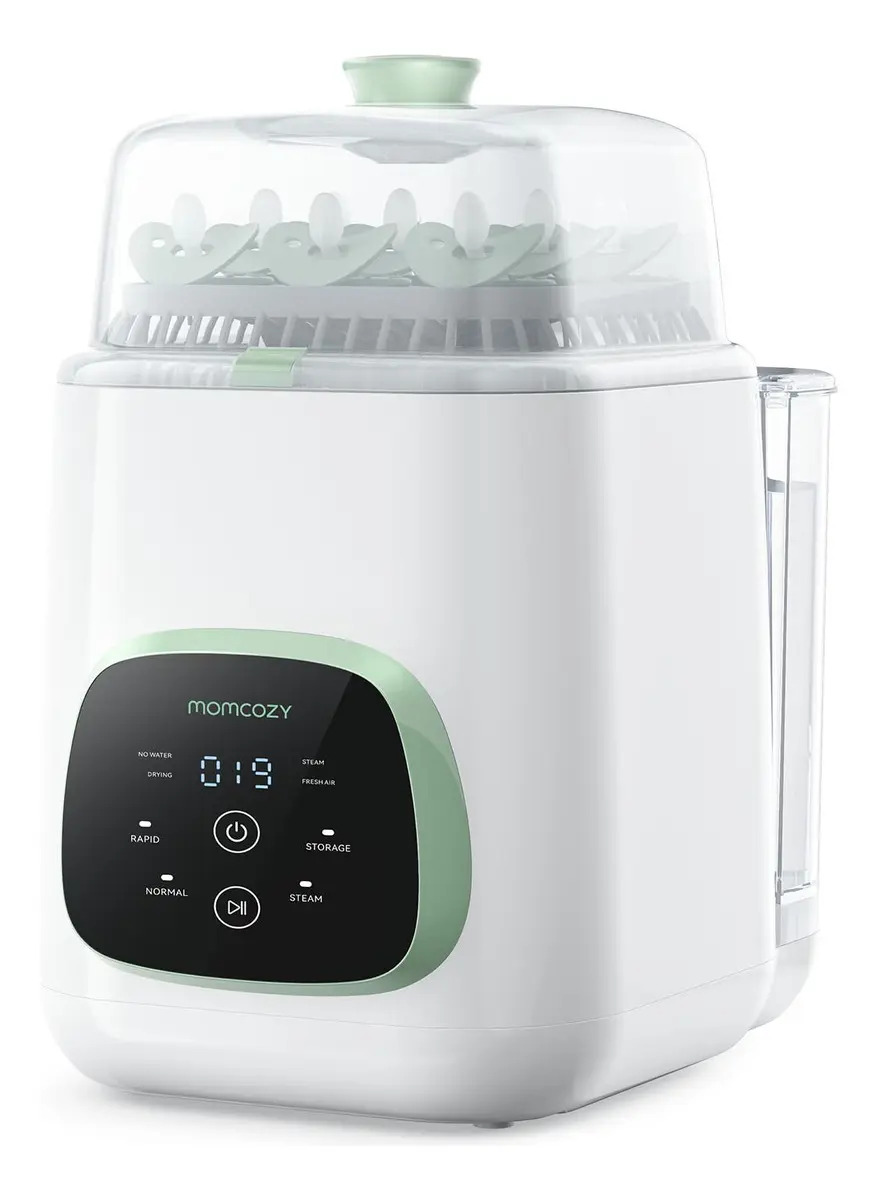 Momcozy KleanPal Pro 3en1 Lavadora De Biberones, Esterilizador y Secador, Máquina de Limpieza para Biberones, Extractores y Artículos Esenciales para Bebés