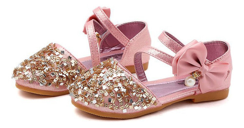 Zapato De Fiesta Glitter Niña Zapatillas Princesas Disney