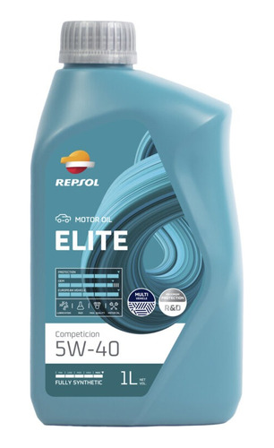 Aceite Repsol Elite Competición 5w 40 - 1 L