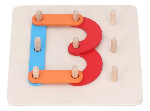 Puzzle De Bloques Apilables De Madera Para Niños