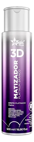comprar Matizador Platinum Branco Efeito Platinado 500ml Magic Color