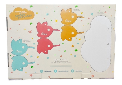 Manta gruesa para bebé niño azul Le Petit Colibri Line Color DOGGIE