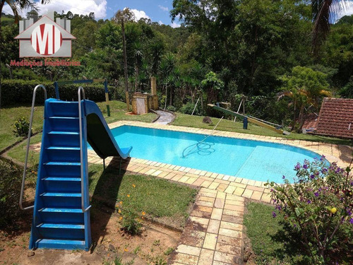 Linda Chácara Com Lago, Piscina, Espaço Gourmet, Pomar E Linda Vista À Venda, 4500 M² Por R$ 450.000,00 - Pinhalzinho/sp - Ch0636