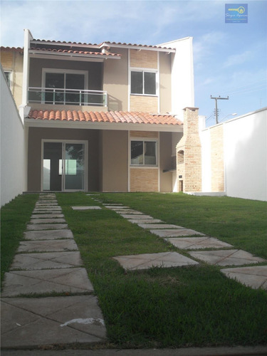 Imagem 1 de 24 de Sobrado Residencial À Venda, Divineia, Aquiraz. - Codigo: Ca0175 - Ca0175